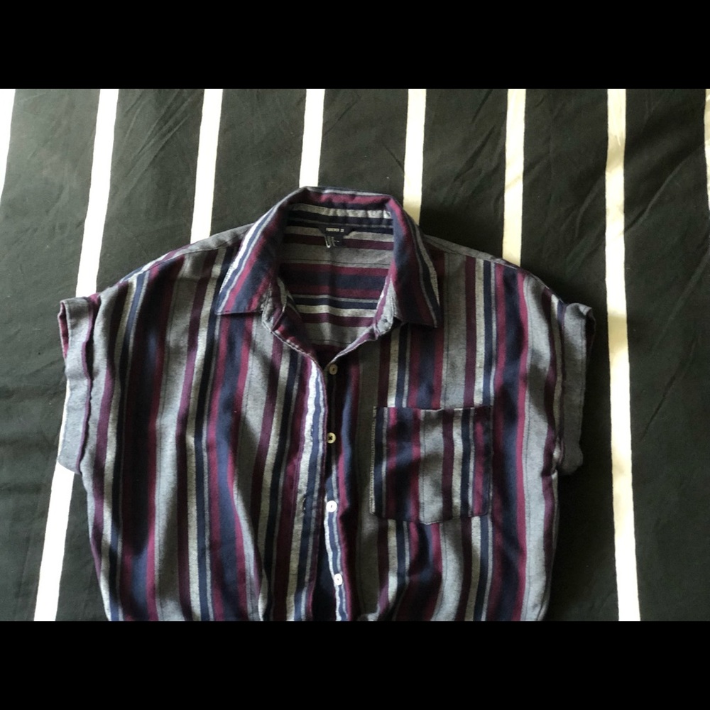 Forever 21 crop blouse
